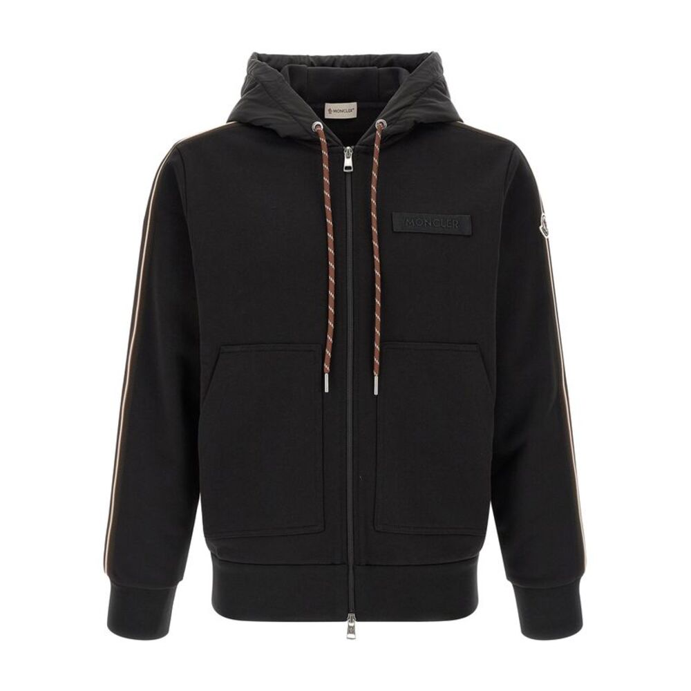 Moncler Black Polyamide Men's Sweatshirt